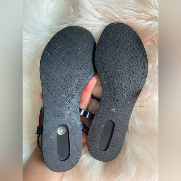 Gucci sandals size 37 women’s black color - Picture 4 of 6